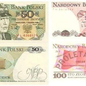 COPY - Poland Currency Set Lot Of 2 UNCIRCULATED